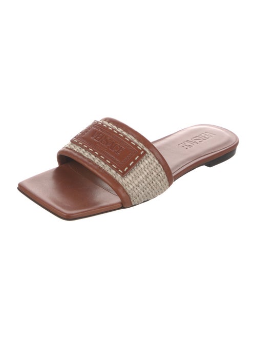 Versace Leather Slides