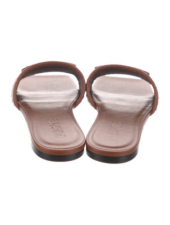 Versace Leather Slides