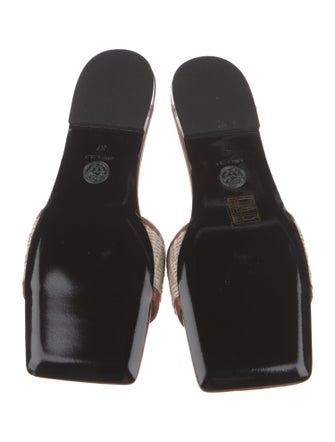 Versace Leather Slides