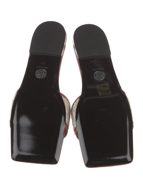 Versace Leather Slides