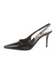 Versace Patent Leather Slingback Pumps