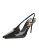 Versace Patent Leather Slingback Pumps