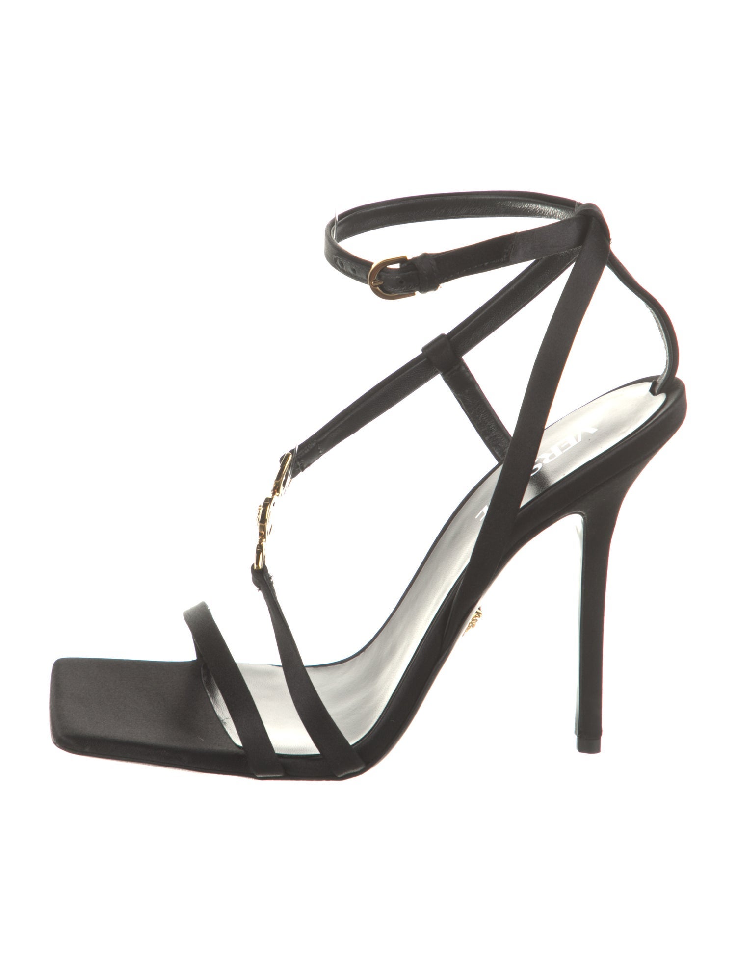 Versace Satin Sandals