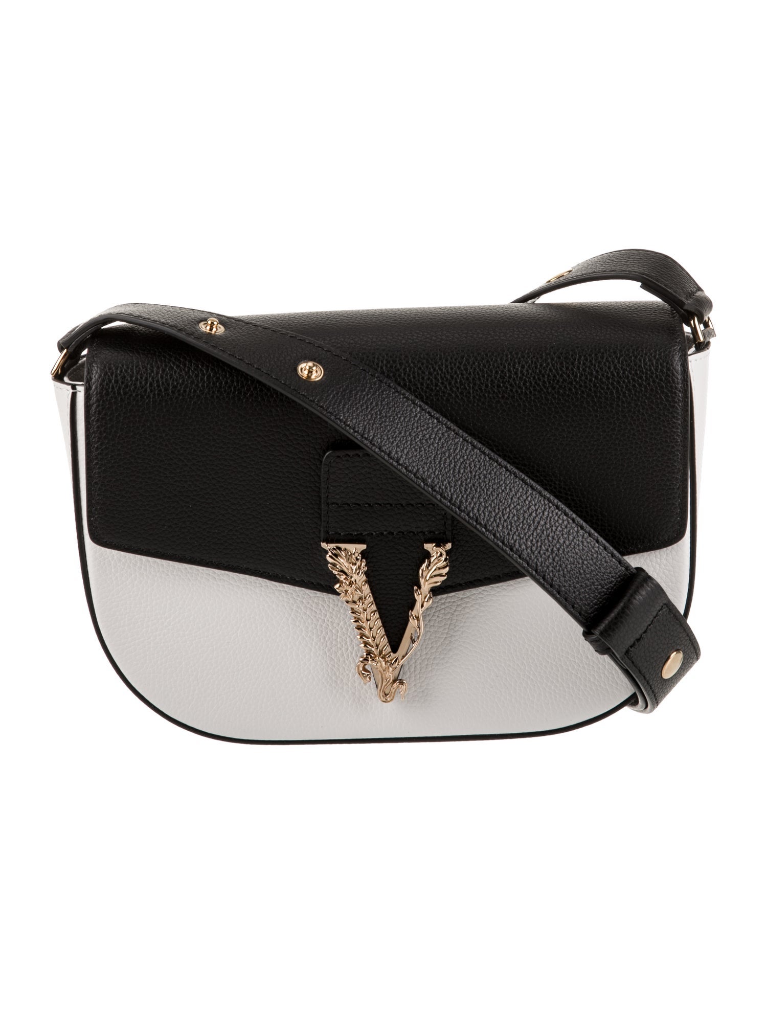 Versace Leather Crossbody Bag