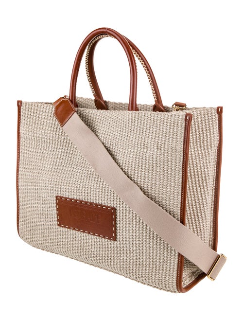 Versace Straw Messenger Bag