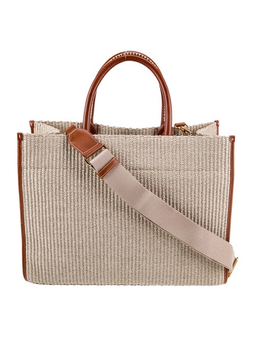 Versace Straw Messenger Bag