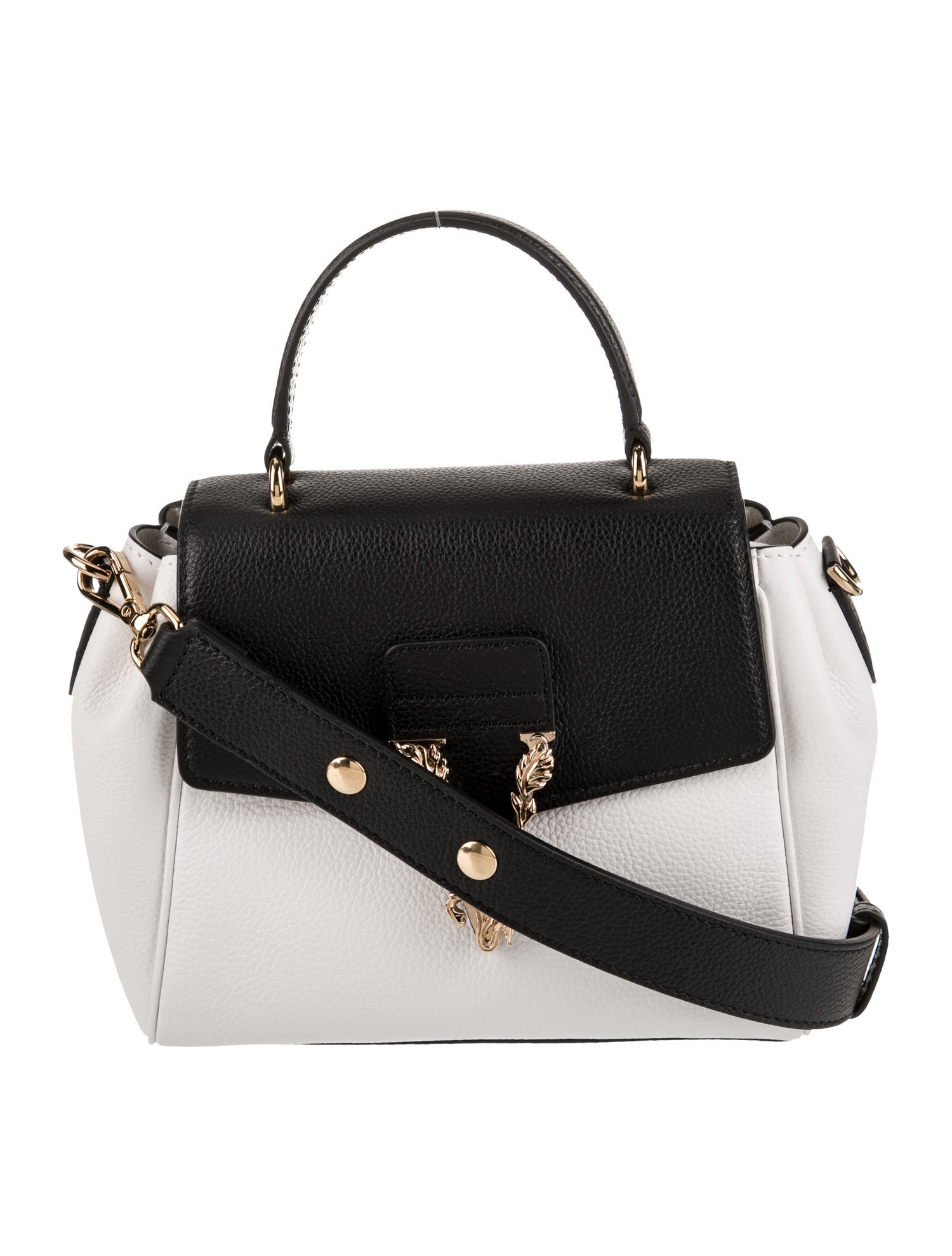 Versace Leather Shoulder Bag