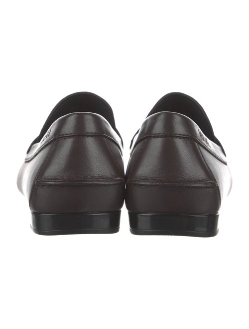 Versace Leather Loafers