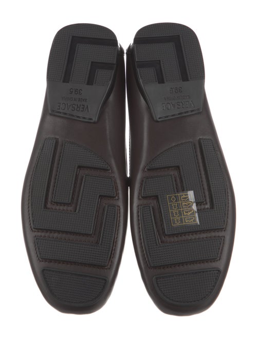 Versace Leather Loafers