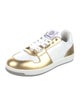 Versace Leather Colorblock Pattern Sneakers