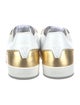 Versace Leather Colorblock Pattern Sneakers