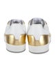 Versace Leather Colorblock Pattern Sneakers