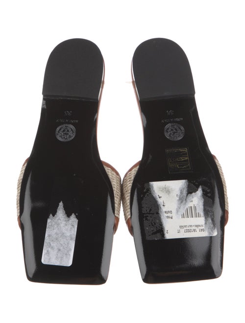 Versace Leather Slides