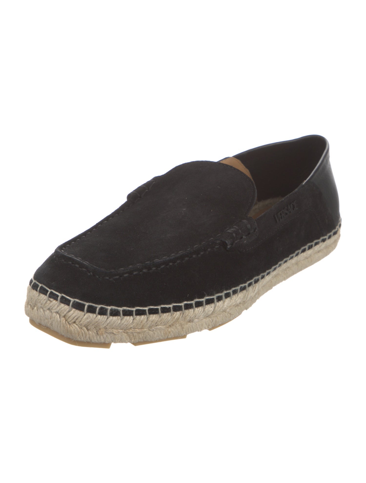 Versace Suede Loafers