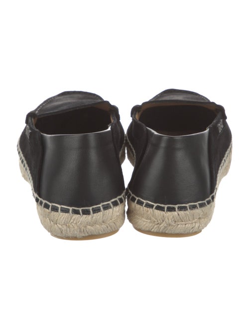 Versace Logo Suede Espadrilles