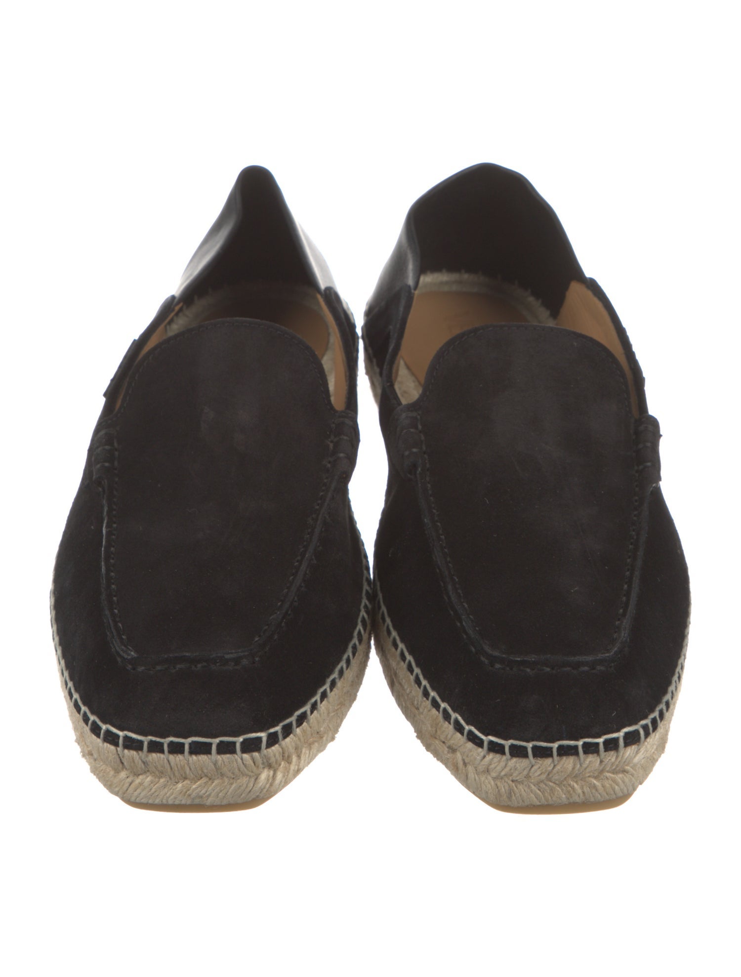 Versace Suede Braided Accents Drivers