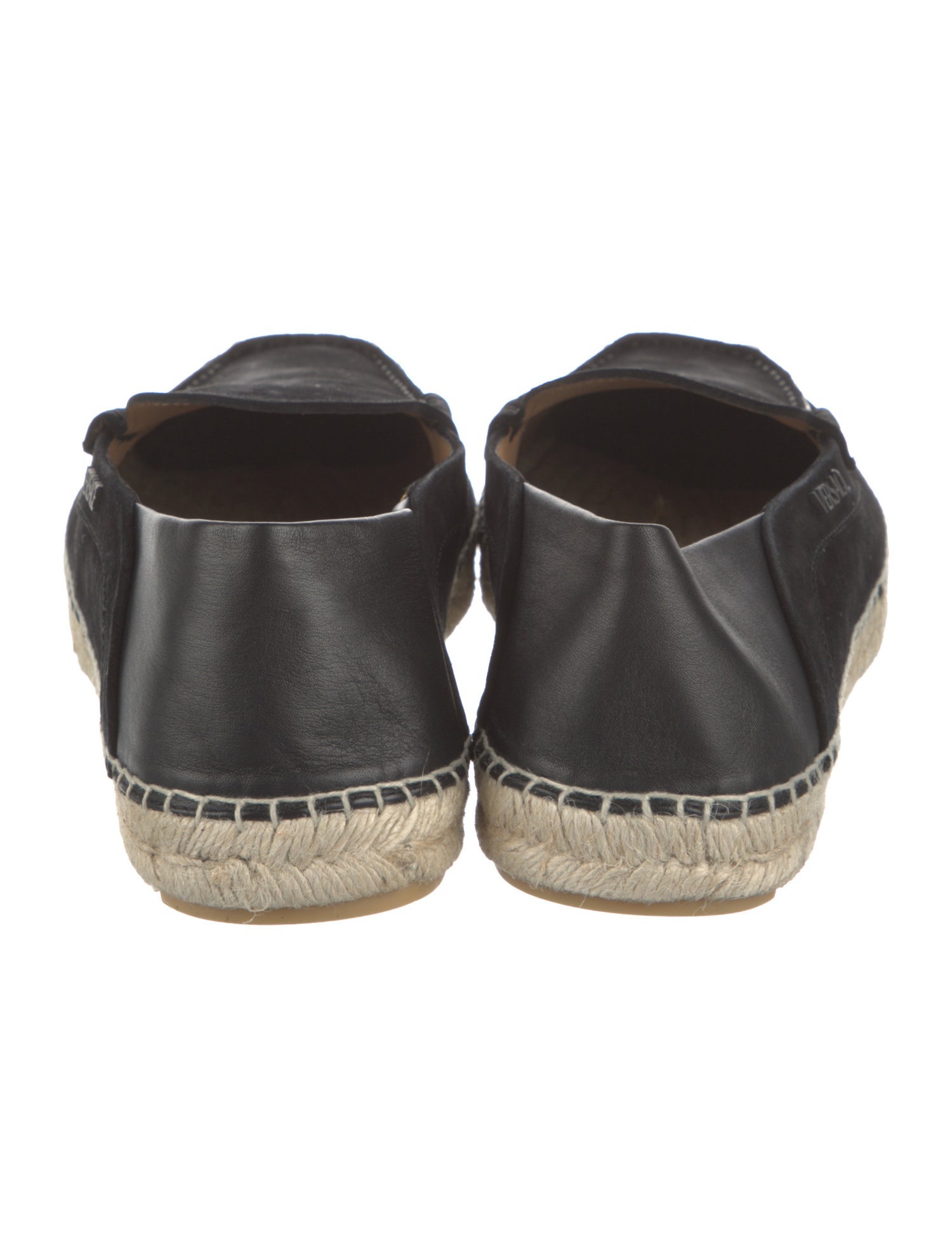 Versace Suede Braided Accents Drivers