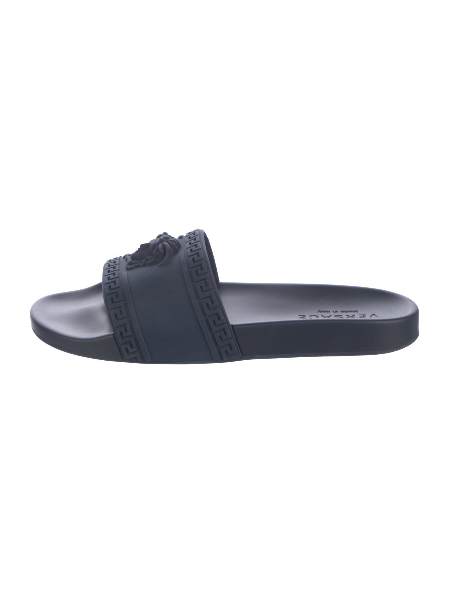 Versace Medusa Insignia Rubber Slides