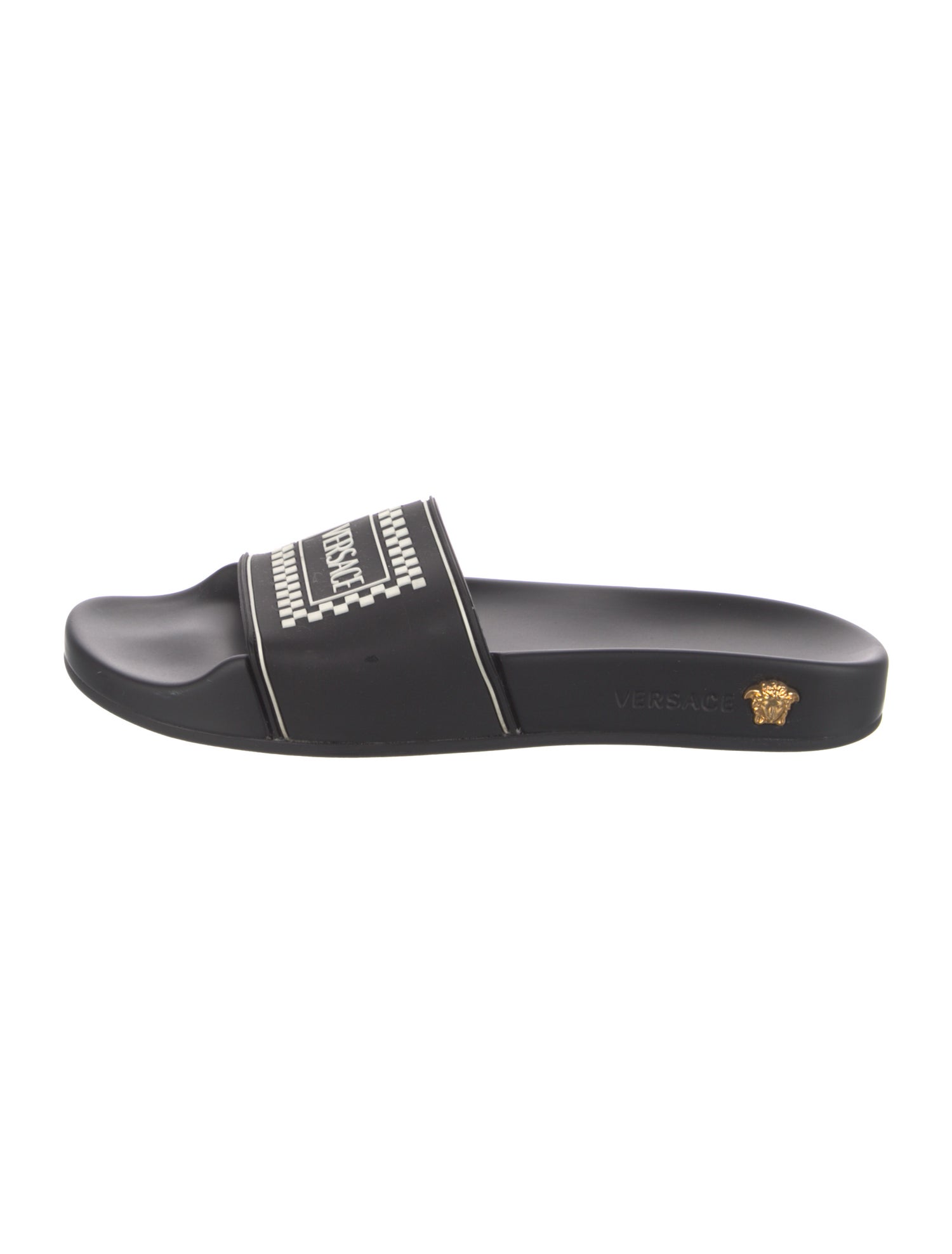 Versace Rubber Printed Slides