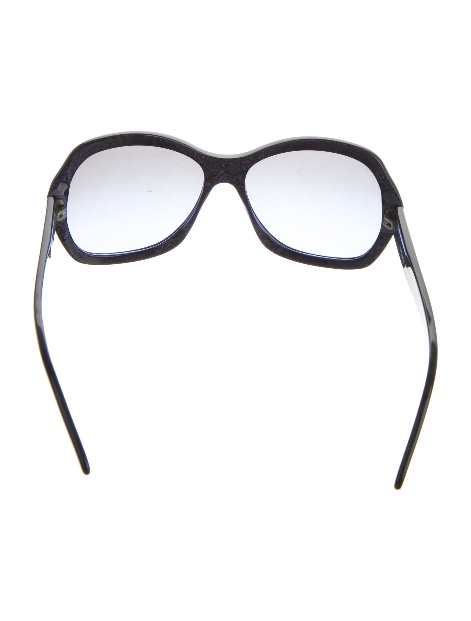 Versace Oversize Gradient Sunglasses