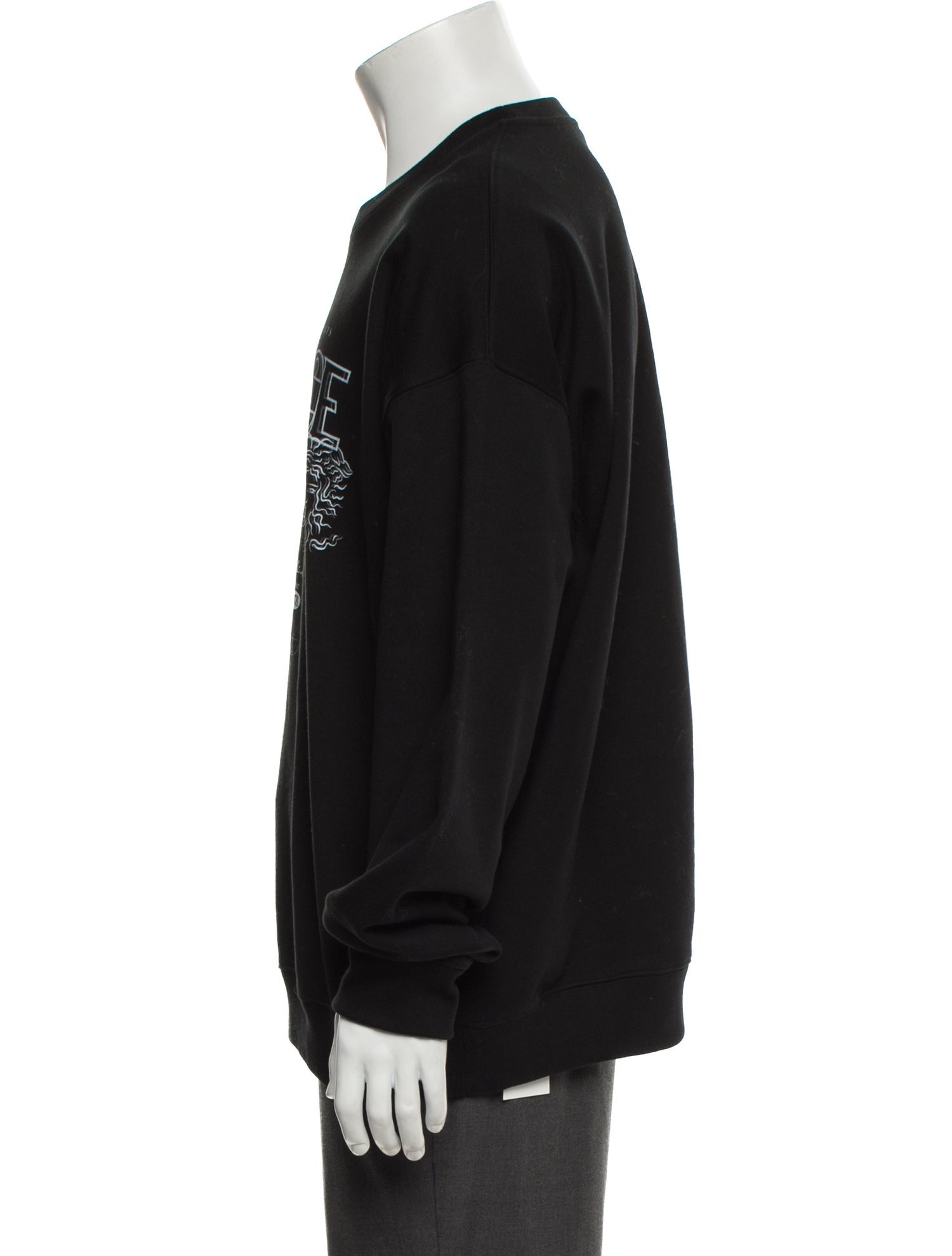 Versace Medusa Insignia Crew Neck Sweatshirt