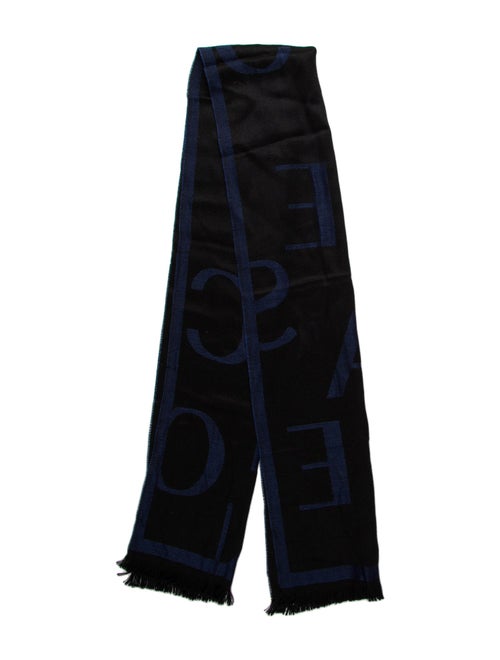 Versace Cashmere Printed Scarf