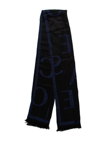Versace Scarves and Shawls Cashmere Printed Scarf