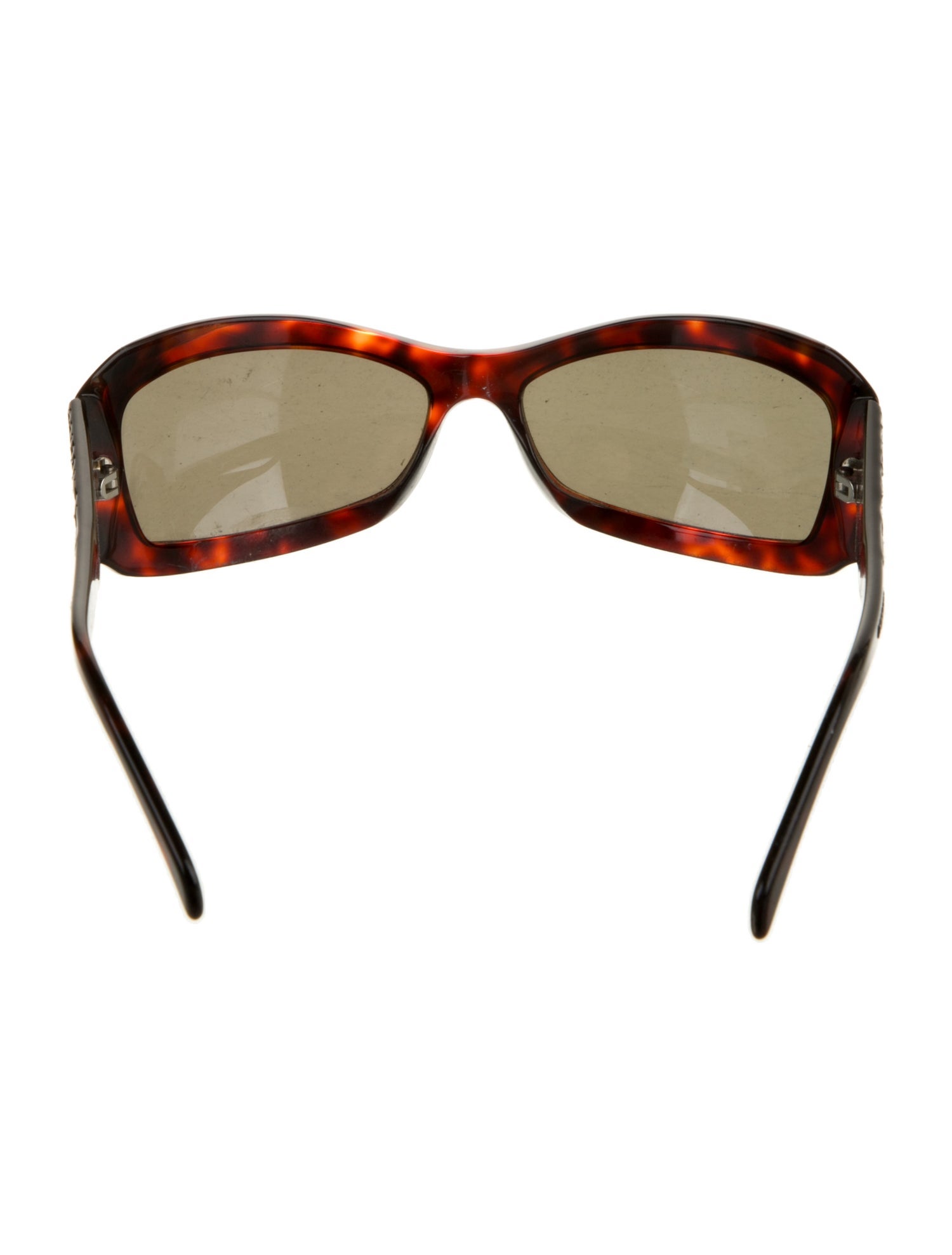 Versace Square Tinted Sunglasses