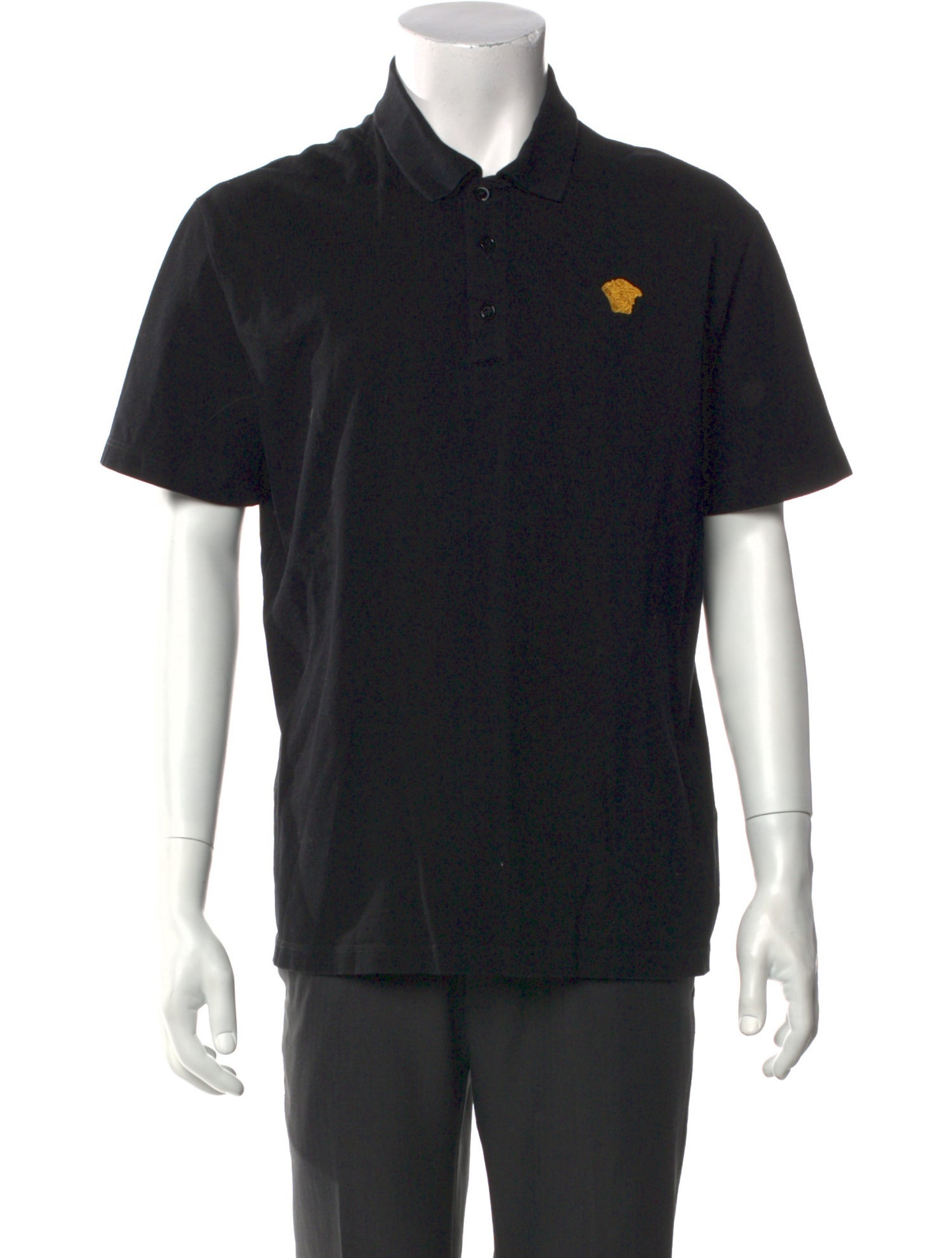 Versace Collar Short Sleeve Polo Shirt