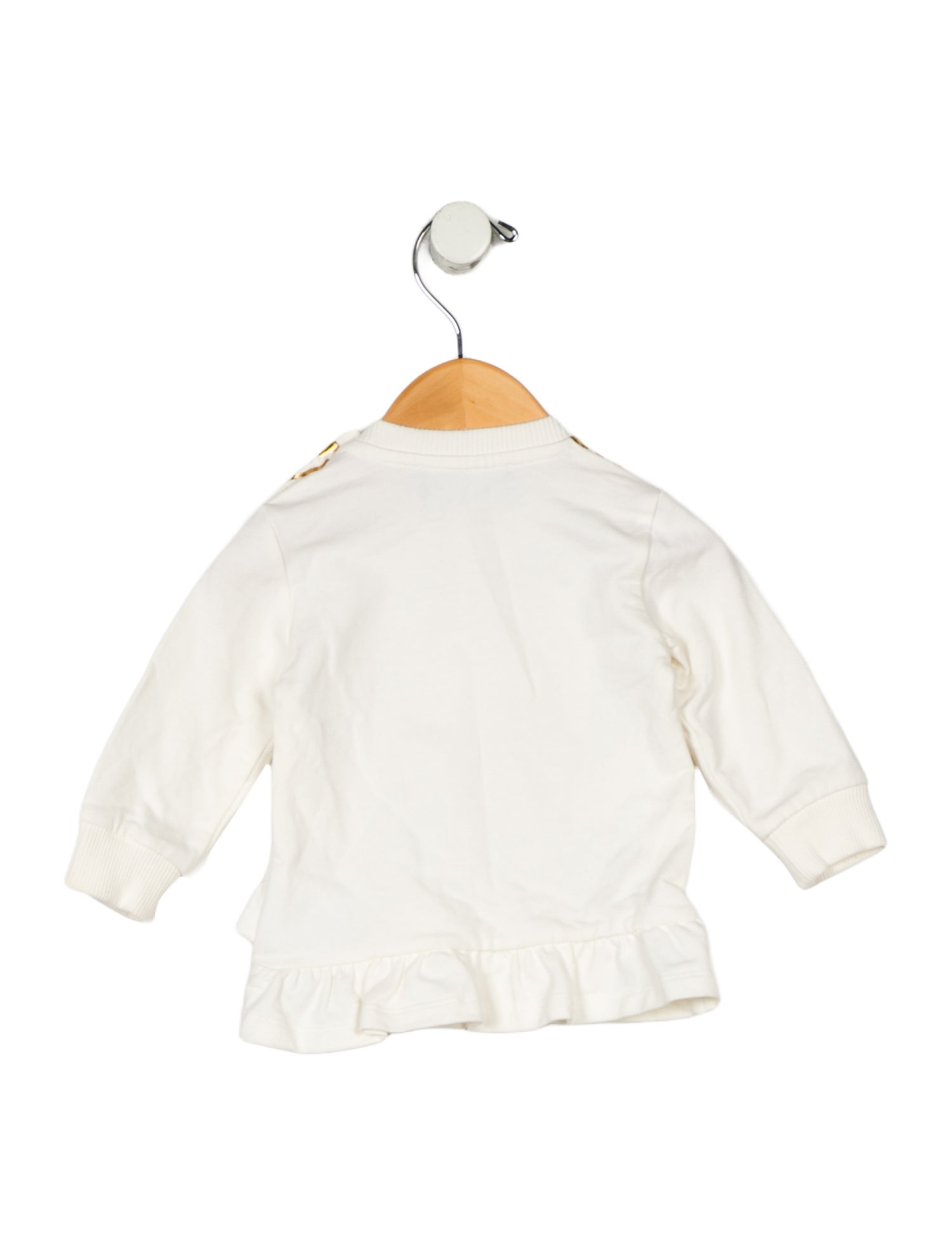 Versace Infant Girls' Graphic Long Sleeve Top