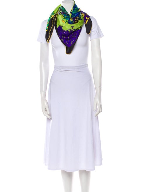 Versace Silk Printed Scarf