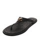 Versace Medusa Insignia Rubber Flip Flops