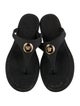 Versace Medusa Insignia Rubber Flip Flops