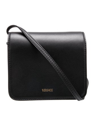 Versace Leather Crossbody Bag