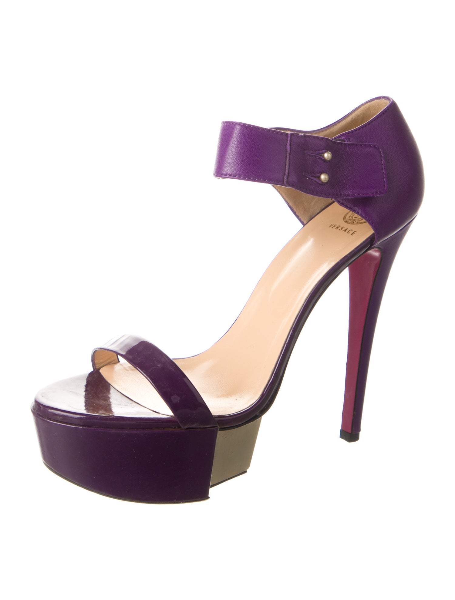 Versace Leather Sandals