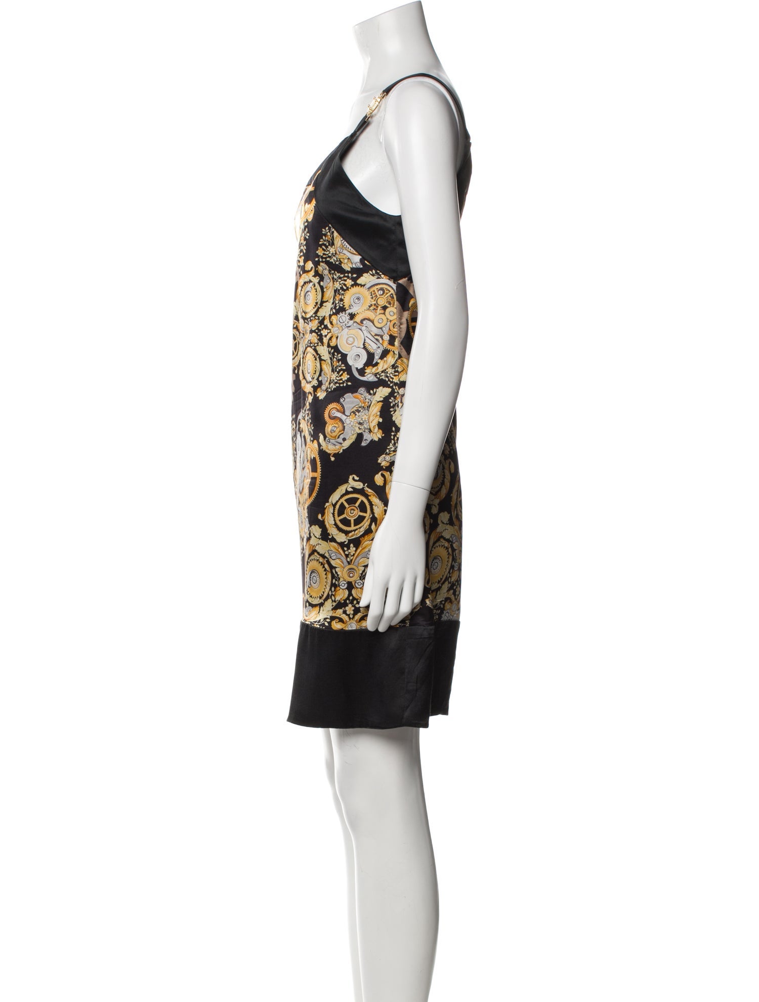 Versace Silk Mini Dress