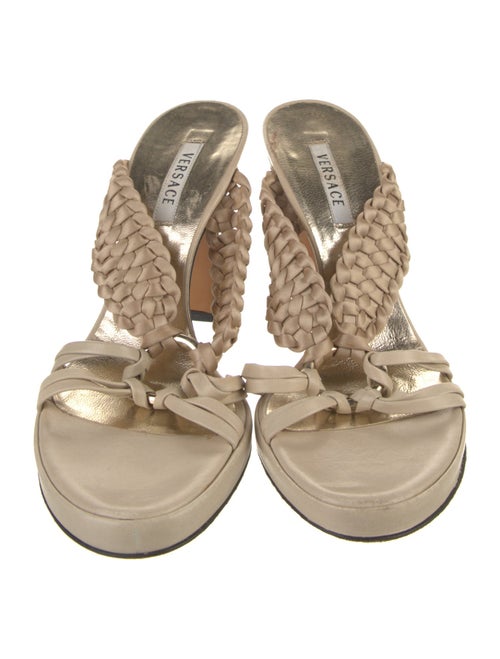 Versace Satin Slides