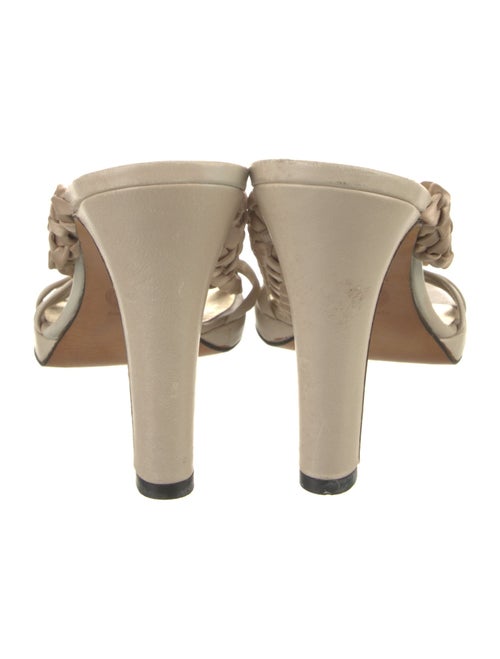 Versace Satin Slides