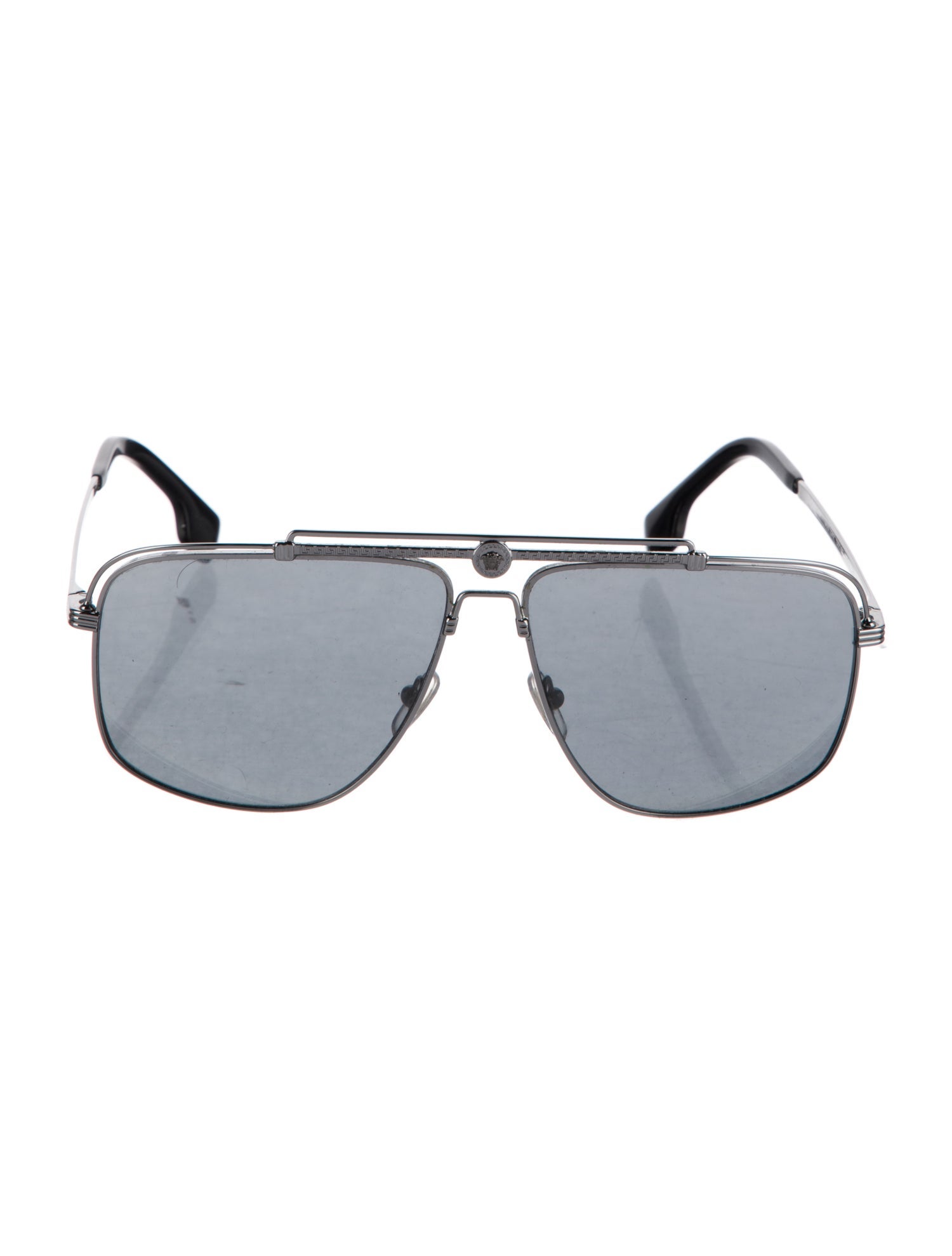 Versace Medusa Insignia Aviator Sunglasses