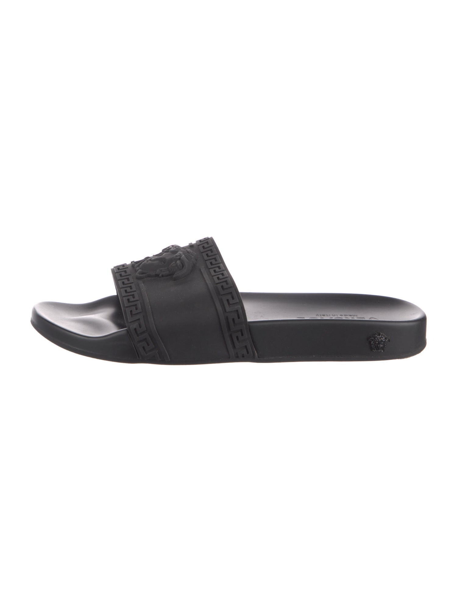 Versace Medusa Insignia Rubber Slides