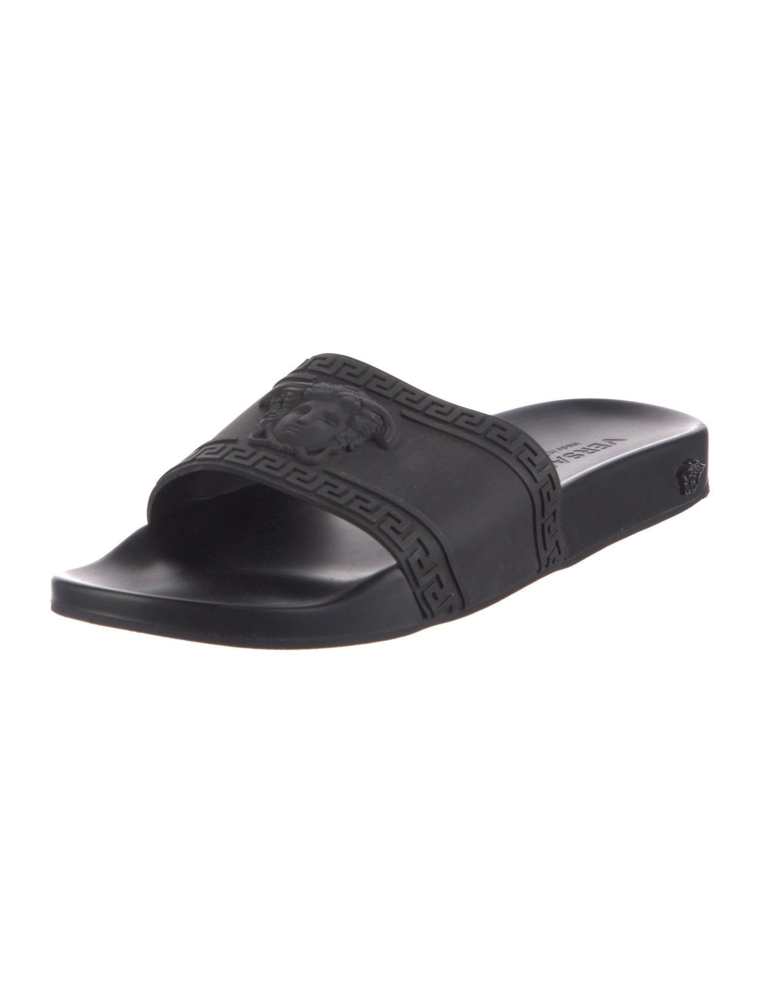 Versace Medusa Insignia Rubber Slides