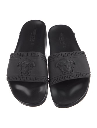 Versace Medusa Insignia Rubber Slides