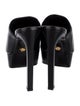 Versace Medusa Insignia Leather Slides