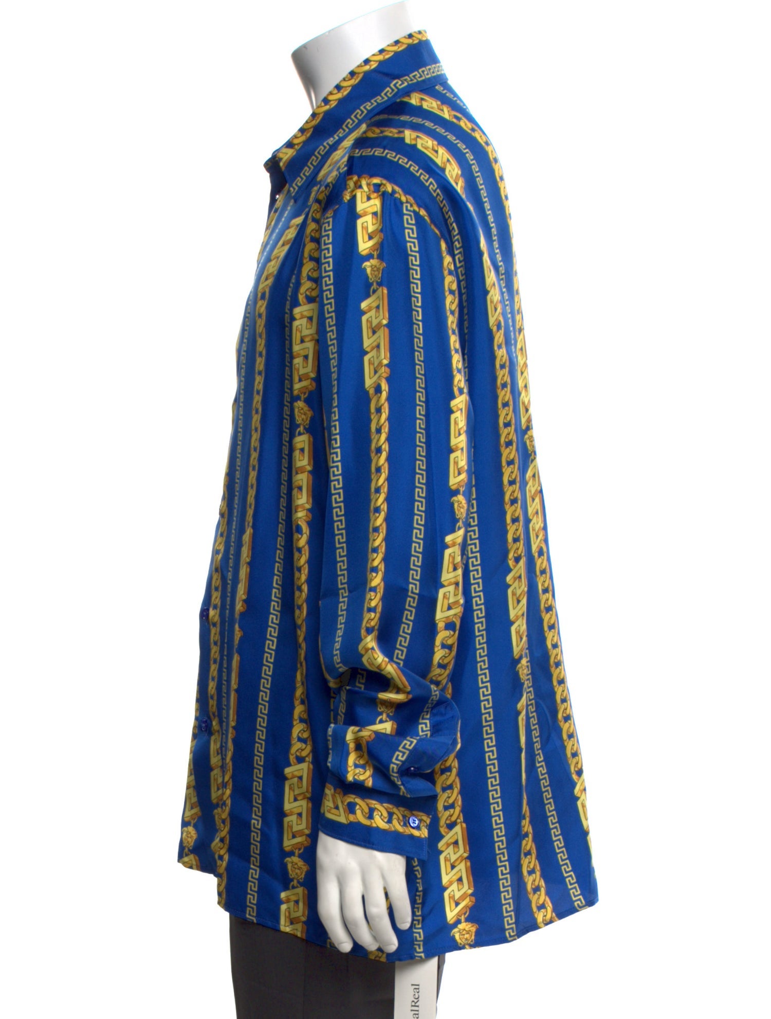 Versace Silk Printed Shirt w/ Tags