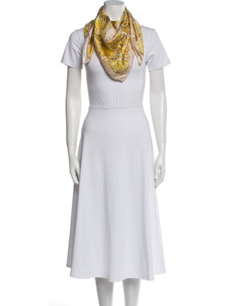 Versace Silk Medusa Insignia Scarf