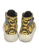 Versace Greca Pattern Canvas Sneakers