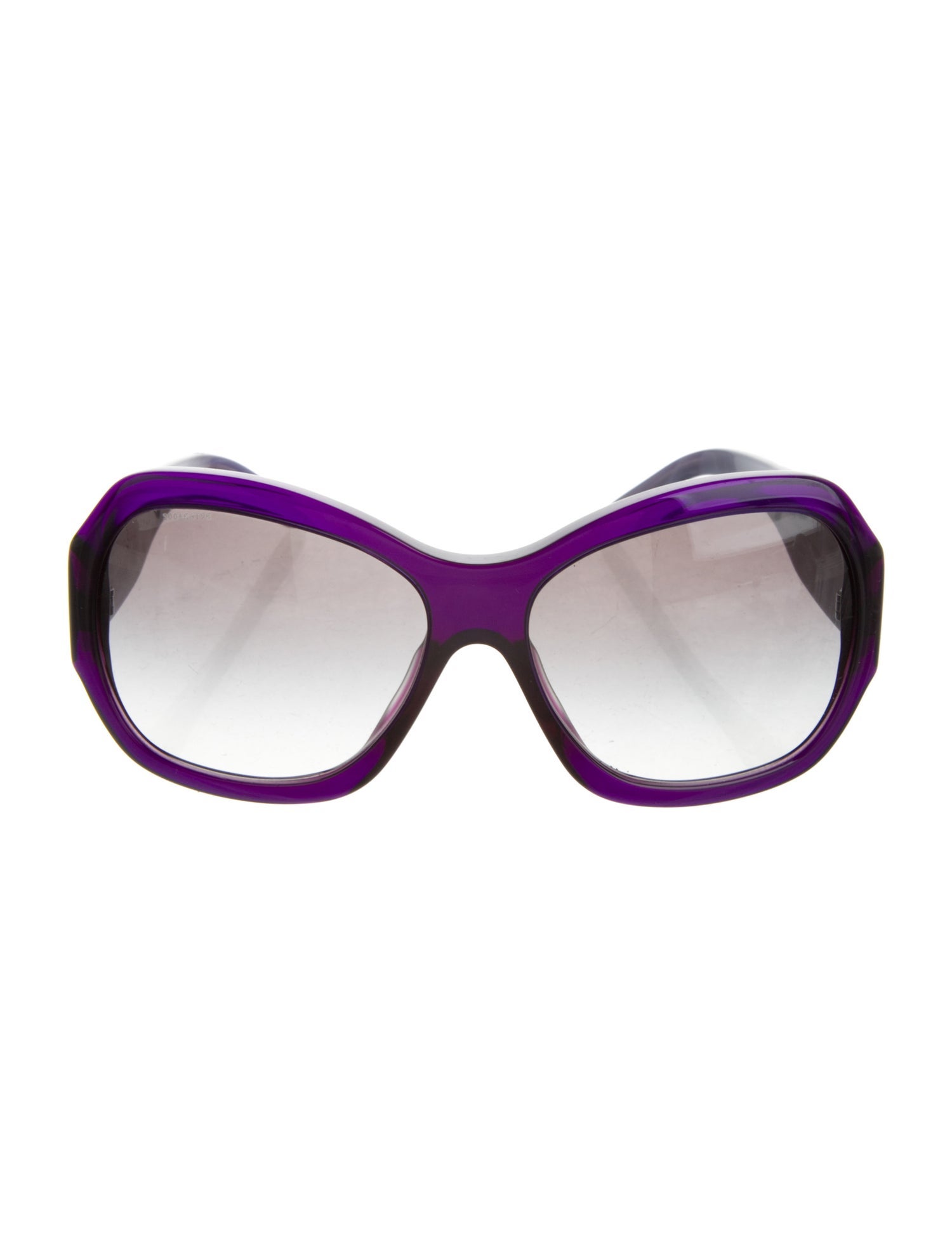 Versace Oversize Gradient Sunglasses