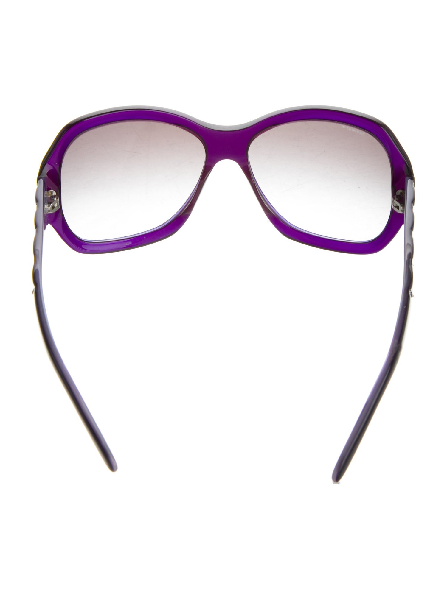 Versace Oversize Gradient Sunglasses