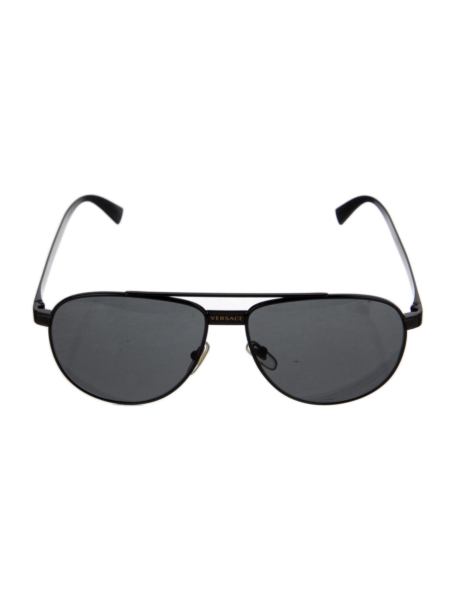 Versace Aviator Tinted Sunglasses