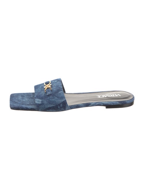 Versace Denim Slides